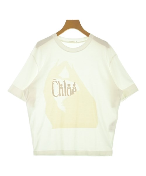 Chloe(クロエ)Tシャツ・カットソー 白 サイズ:XS/2200672315374