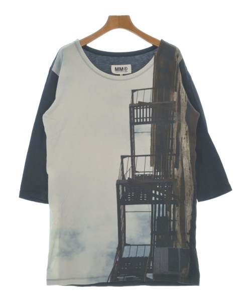 MM6(エムエムシックス)Tシャツ・カットソー 紺 サイズ:1(S位)/2200638479072