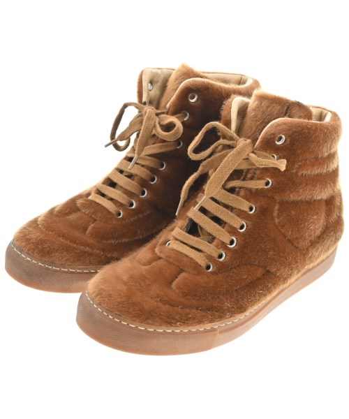 MM6(エムエムシックス)スニーカー 茶 サイズ:-(22.5cm位)/2200639704012