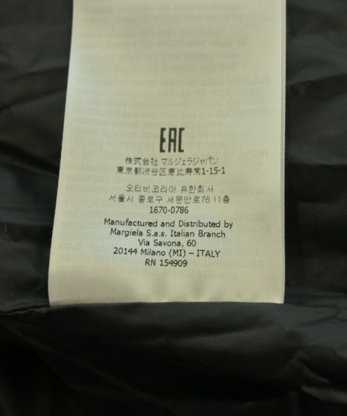 MM6（エムエムシックス）ダウンコート 黒 サイズ:46(M位) メンズ/2200619111014