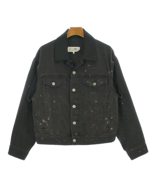 MM6(エムエムシックス)デニムジャケット 黒 サイズ:38(S位)/2200671125011