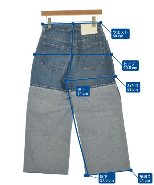 MM6（エムエムシックス）デニムパンツ 紺 サイズ:28(L位) レディース/2200655025016