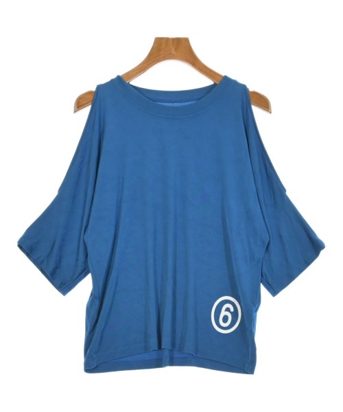 MM6(エムエムシックス)Tシャツ・カットソー 青 サイズ:XS/2200657888121
