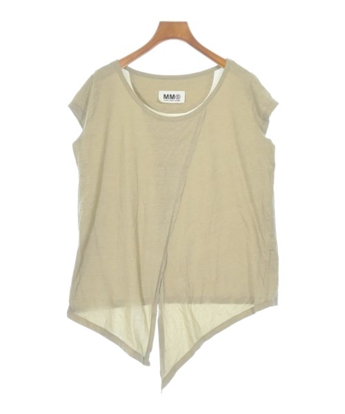 MM6(エムエムシックス)Tシャツ・カットソー ベージュ サイズ:S/2200658916090