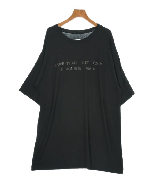 MM6(エムエムシックス)Tシャツ・カットソー 黒 サイズ:XS/2200656341177
