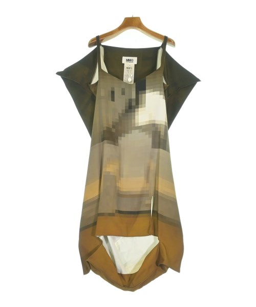 MM6(エムエムシックス)ワンピース カーキ サイズ:36(XS位)/2200647100073