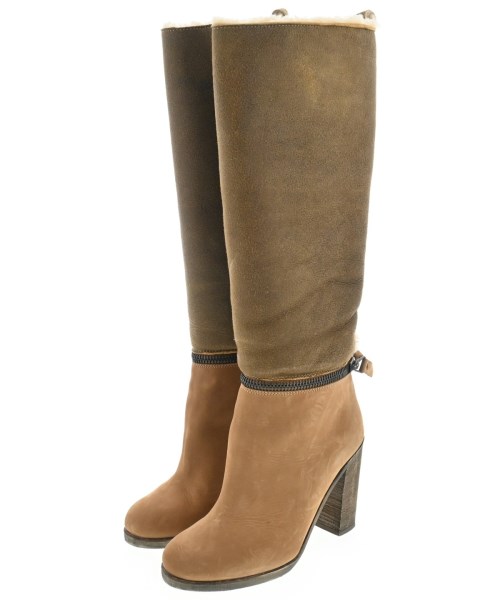 MM6(エムエムシックス)ブーツ 茶 サイズ:EU37(23.5cm位)/2200637563437