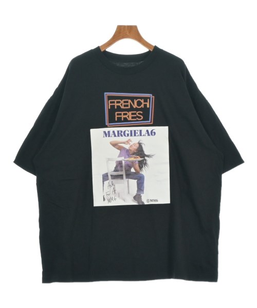 MM6(エムエムシックス)Tシャツ・カットソー 黒 サイズ:M/2200653857084