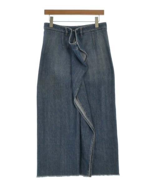 MM6(エムエムシックス)ロング・マキシ丈スカート 青 サイズ:42(M位)/2200667035027