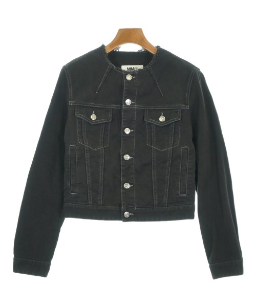 MM6(エムエムシックス)デニムジャケット 黒 サイズ:36(XS位)/2200665022012