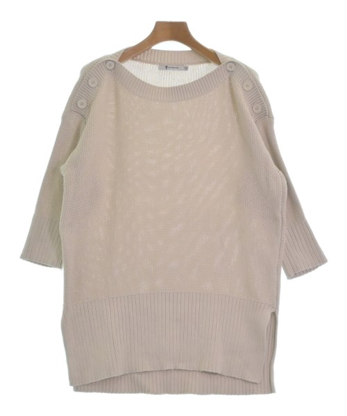 T by ALEXANDER WANG(ティーバイアレキサンダーワン)ニット・セーター ベージュ サイズ:XS/2200380744107