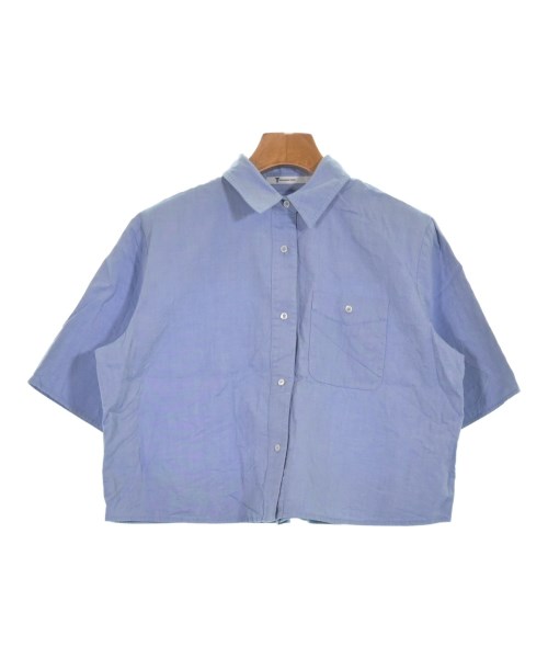 T by ALEXANDER WANG(ティーバイアレキサンダーワン)カジュアルシャツ 青 サイズ:2(M位)/2200612325043