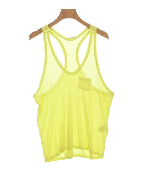 T by ALEXANDER WANG(ティーバイアレキサンダーワン)タンクトップ 黄 サイズ:XS/2200699011020