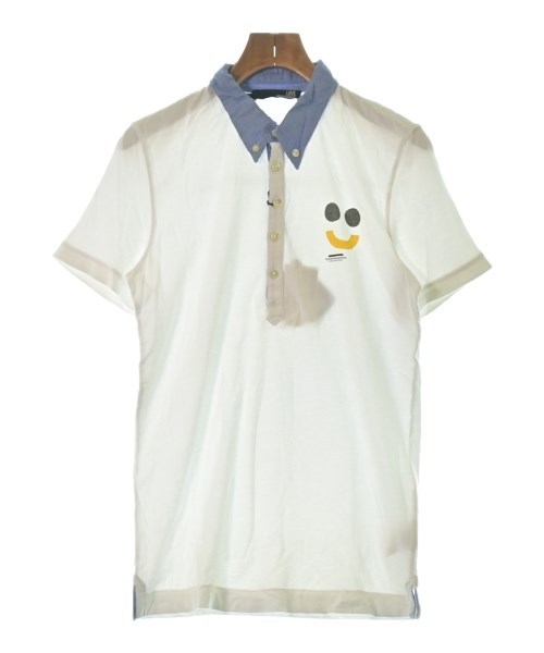 LOVE MOSCHINO(ラブモスキーノ)ポロシャツ 白 サイズ:M/2200702231056