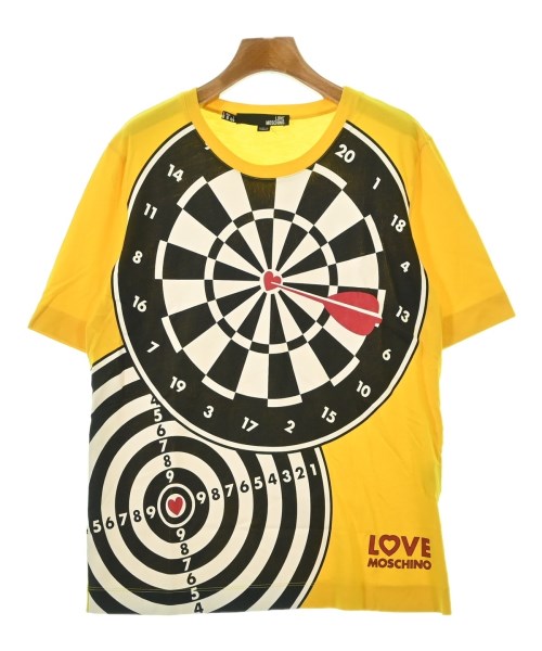 LOVE MOSCHINO(ラブモスキーノ)Tシャツ・カットソー 黄 サイズ:44(L位)/2200703562067
