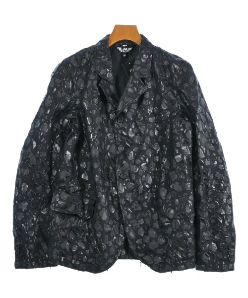 BLACK COMME des GARCONS(ブラックコムデギャルソン)カジュアルジャケット 黒 サイズ:M/2200434962020