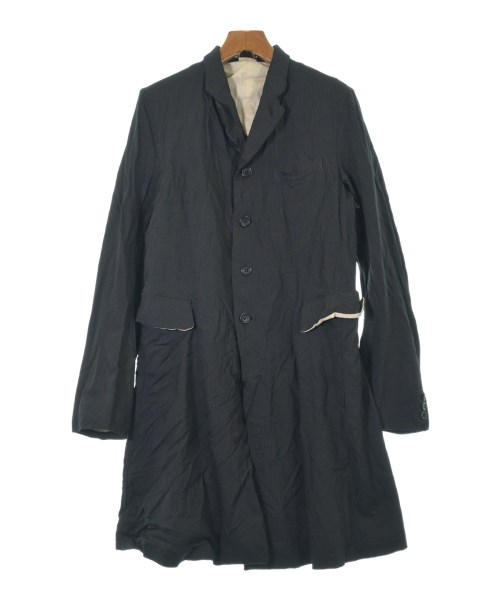 BLACK COMME des GARCONS(ブラックコムデギャルソン)ステンカラーコート 黒 サイズ:M/2200630750070