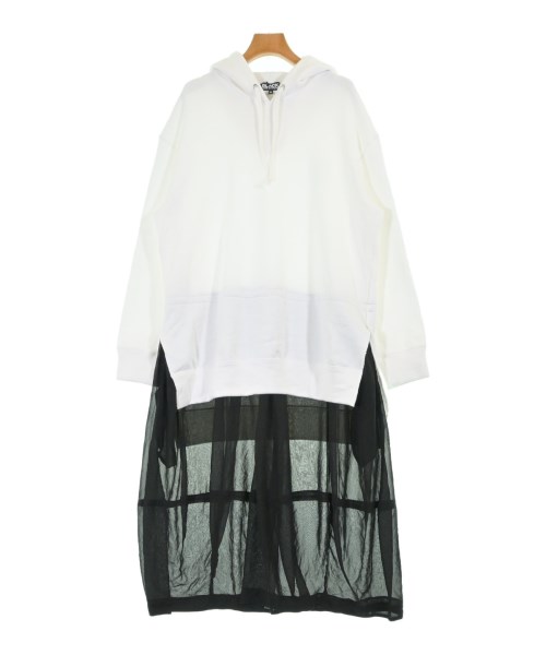 BLACK COMME des GARCONS(ブラックコムデギャルソン)ワンピース 白 サイズ:M/2200546438109