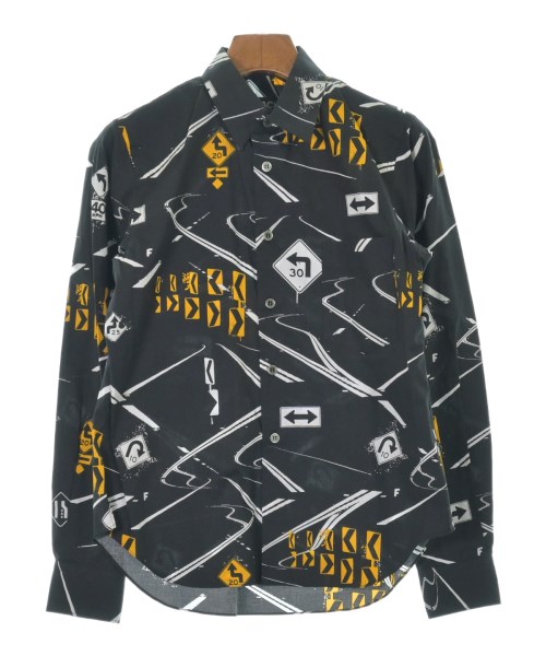 BLACK COMME des GARCONS(ブラックコムデギャルソン)カジュアルシャツ 黒 サイズ:XS/2200546810035