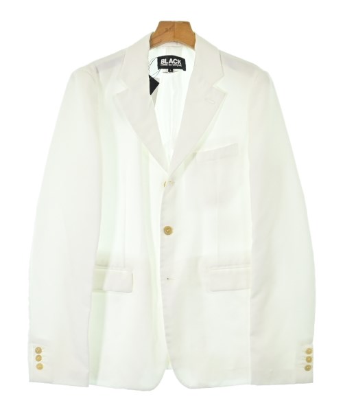 BLACK COMME des GARCONS(ブラックコムデギャルソン)カジュアルジャケット 白 サイズ:L/2200552475020