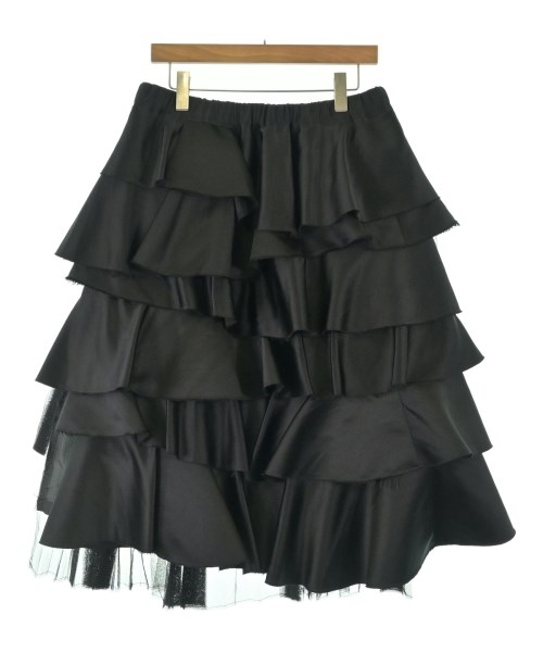 BLACK COMME des GARCONS(ブラックコムデギャルソン)ロング・マキシ丈スカート 黒 サイズ:M/2200656582044