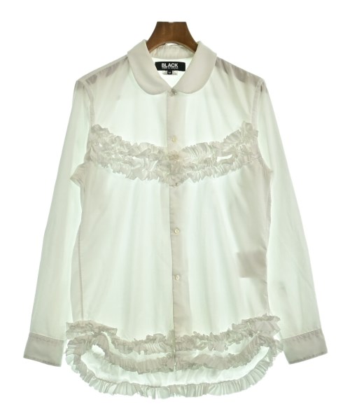 BLACK COMME des GARCONS(ブラックコムデギャルソン)カジュアルシャツ 白 サイズ:M/2200656582068