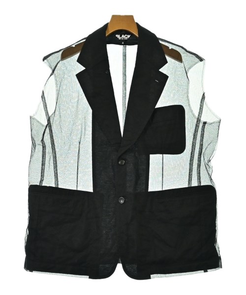 BLACK COMME des GARCONS(ブラックコムデギャルソン)カジュアルジャケット 黒 サイズ:S/2200660175027