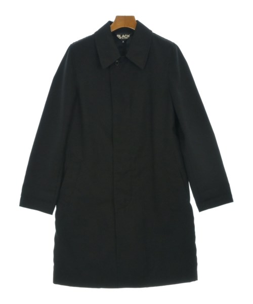 BLACK COMME des GARCONS(ブラックコムデギャルソン)ステンカラーコート 黒 サイズ:S/2200650473027