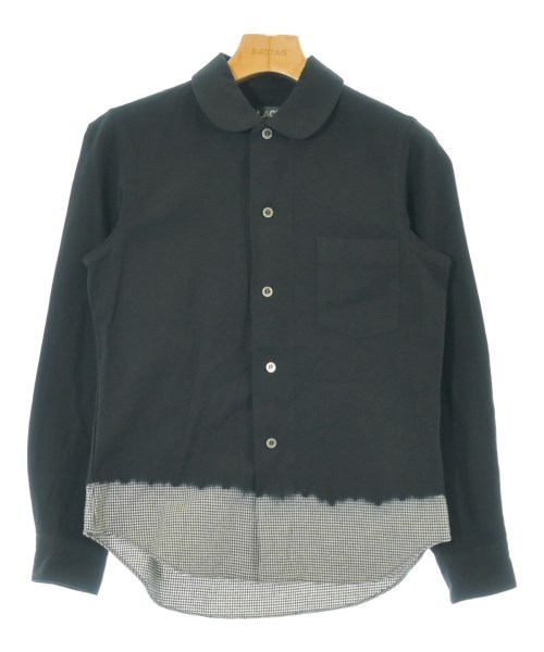 BLACK COMME des GARCONS(ブラックコムデギャルソン)カジュアルシャツ 黒 サイズ:XS/2200685010129