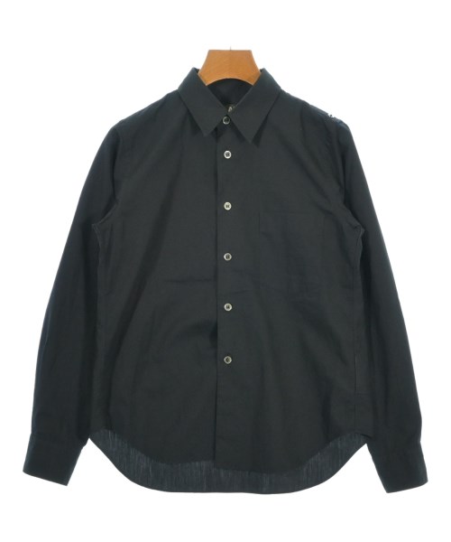 BLACK COMME des GARCONS(ブラックコムデギャルソン)カジュアルシャツ 黒 サイズ:XS/2200682576024