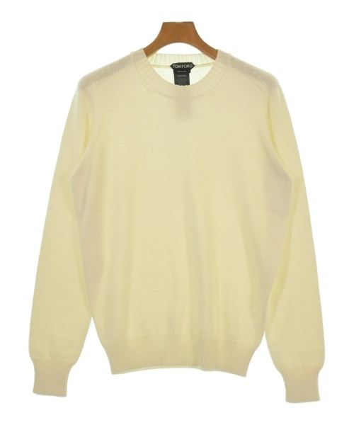 TOM FORD(トムフォード)ニット・セーター 白 サイズ:48(L位)/2200592750040