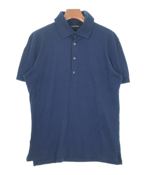 TOM FORD(トムフォード)ポロシャツ 紺 サイズ:50(XL位)/2200680407016
