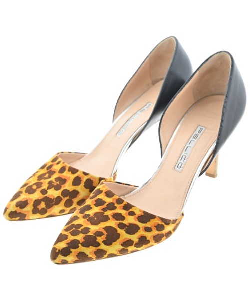 PELLICO(ペリーコ)パンプス 黄 サイズ:37(24cm位)/2200657008055