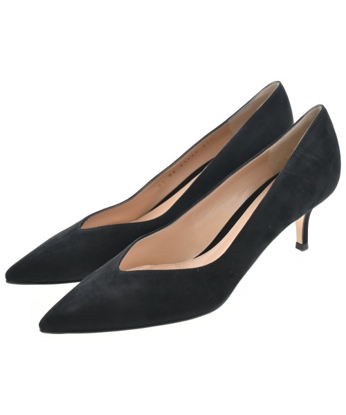 Gianvito Rossi(ジャンヴィトロッシ)パンプス 黒 サイズ:EU37 1/2(24cm位)/2200644577151