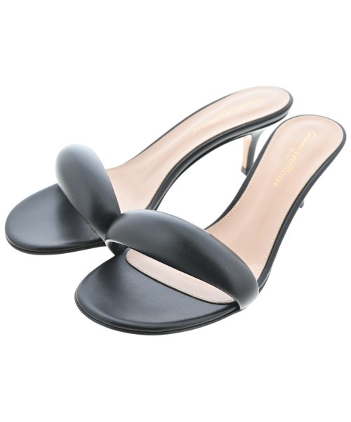 Gianvito Rossi(ジャンヴィトロッシ)サンダル 黒 サイズ:EU35 1/2(22cm位)/2200644609487