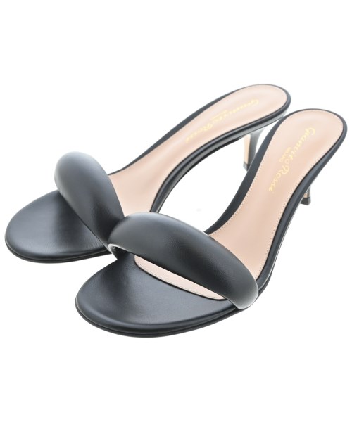 Gianvito Rossi(ジャンヴィトロッシ)サンダル 黒 サイズ:EU35(21.5cm位)/2200644609517