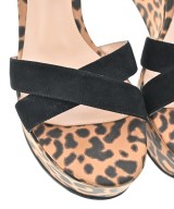 Gianvito Rossi（ジャンヴィトロッシ）サンダル 黒 サイズ:EU37 1/2(24cm位) レディース/2200586759127