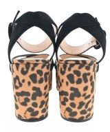 Gianvito Rossi（ジャンヴィトロッシ）サンダル 黒 サイズ:EU37 1/2(24cm位) レディース/2200586759127