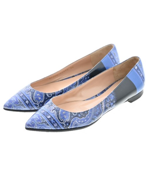ETRO(エトロ)パンプス 青 サイズ:EU35(21.5cm位)/2200603501555