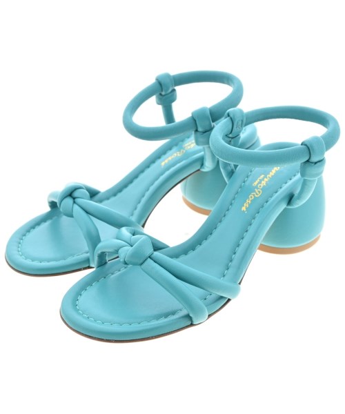 Gianvito Rossi(ジャンヴィトロッシ)サンダル 青 サイズ:EU34(20.5cm位)/2200676867053