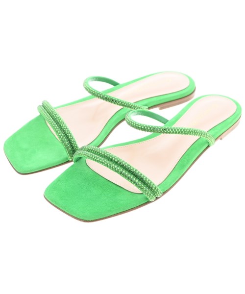 Gianvito Rossi(ジャンヴィトロッシ)サンダル 緑 サイズ:EU35(21.5cm位)/2200657294021