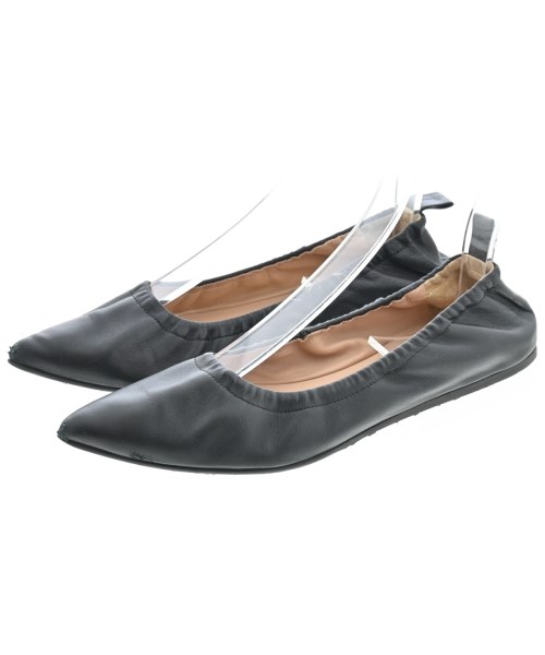 Gianvito Rossi(ジャンヴィトロッシ)バレエシューズ/オペラシューズ 黒 サイズ:EU37 1/2(24cm位)/2200648414179