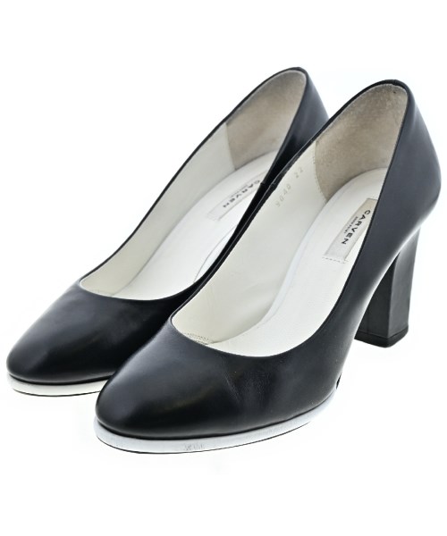CARVEN ROND POINT(カルヴェン　ロン　ポワン)パンプス 黒 サイズ:22cm/2200460033176