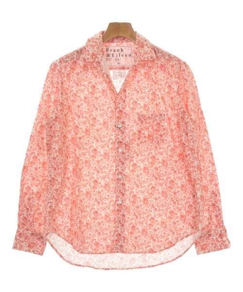 Frank&Eileen(フランクアンドアイリーン)カジュアルシャツ オレンジ サイズ:XS/2200631143581