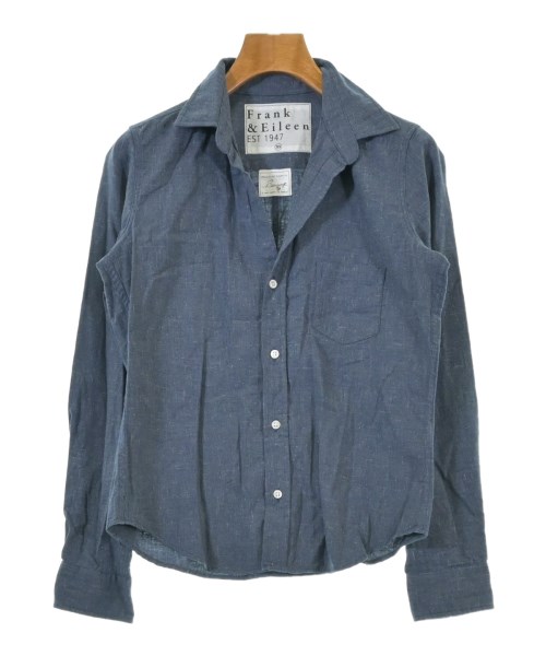 Frank&Eileen(フランクアンドアイリーン)カジュアルシャツ 青 サイズ:XS/2200631150107