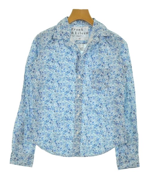 Frank&Eileen(フランクアンドアイリーン)カジュアルシャツ 青 サイズ:XS/2200631163701