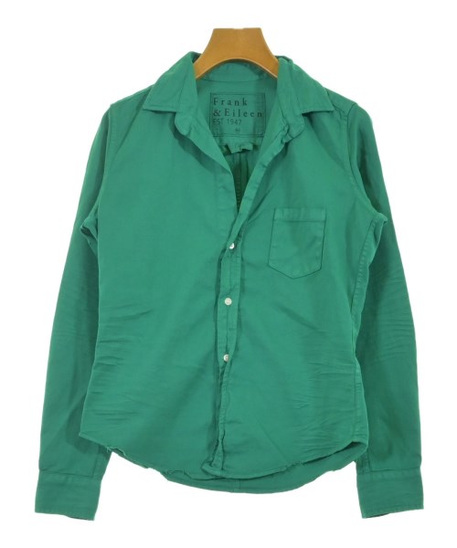 Frank&Eileen(フランクアンドアイリーン)カジュアルシャツ 緑 サイズ:XS/2200631163909