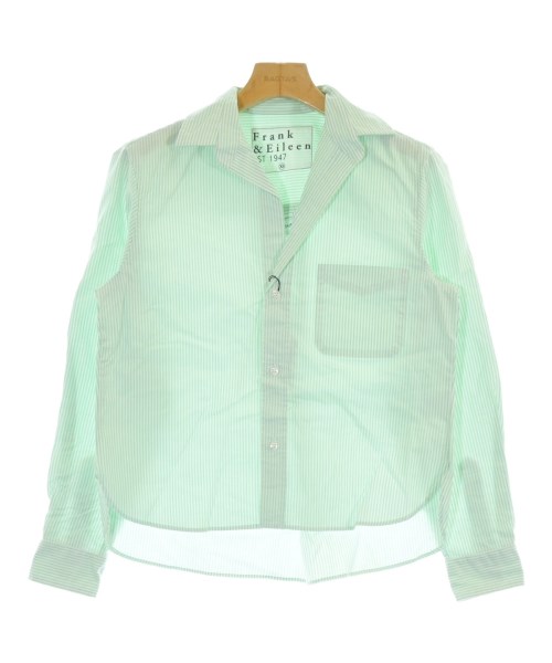 Frank&Eileen(フランクアンドアイリーン)カジュアルシャツ 緑 サイズ:XS/2200631170594