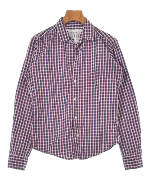 Frank&Eileen(フランクアンドアイリーン)カジュアルシャツ 紺 サイズ:XS/2200618471027