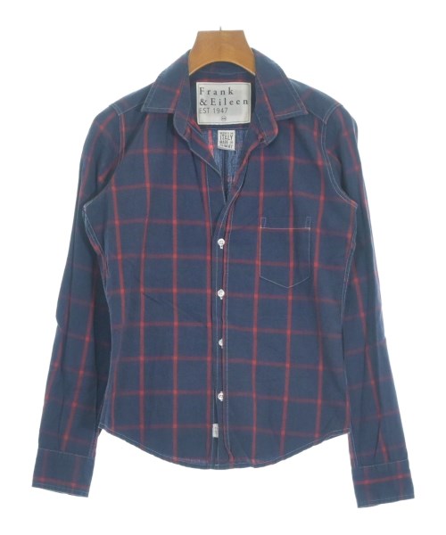 Frank&Eileen(フランクアンドアイリーン)カジュアルシャツ 紺 サイズ:XXS/2200651166102